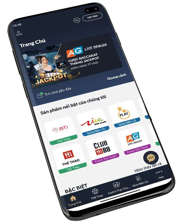 Hình ảnh tổng hợp các trò chơi cá cược đa dạng trên ứng dụng ff168 Android